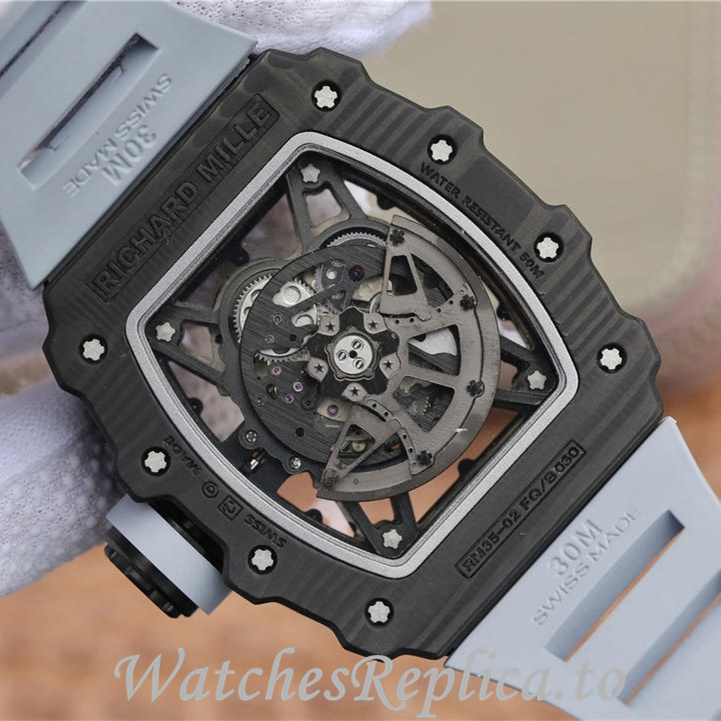 Richard Mille Replica RM035-02 Rubber strap 50MM - WatchesReplica.is