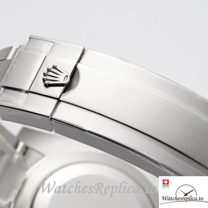 Swiss Rolex Submariner Replica Stainless steel strap 40MM Black Dial - WatchesReplica.is