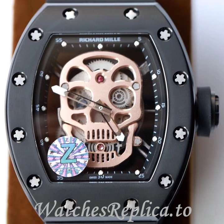 Richard Mille Replica RM052 Rubber strap 50MM - WatchesReplica.is