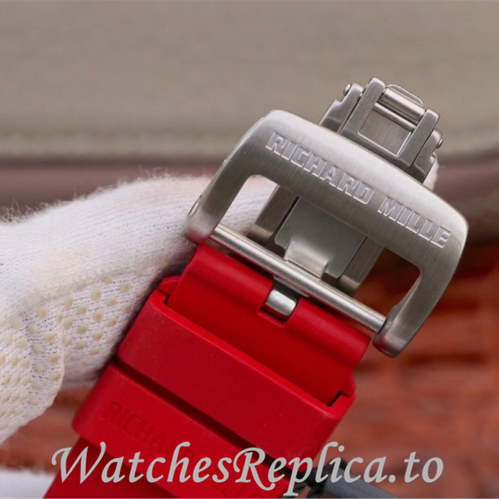 Richard Mille Replica RM055 Rubber strap 50MM - WatchesReplica.is