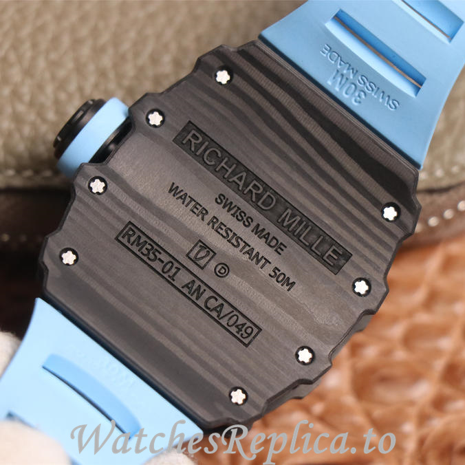 Richard Mille Replica RM035-01 Rubber strap 50MM - WatchesReplica.is