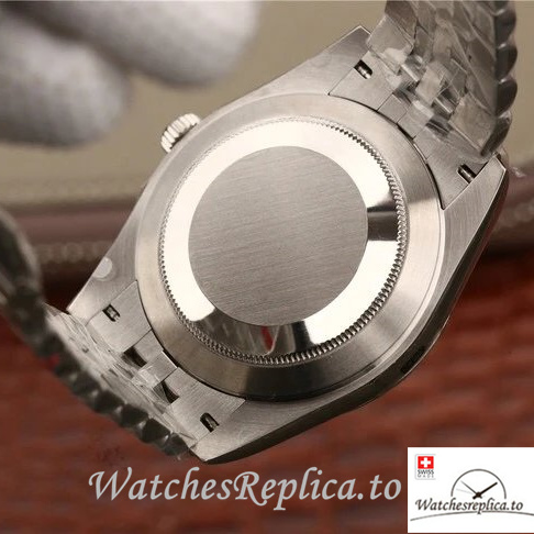 Swiss Rolex Datejust Replica 126300-0002 Stainless steel strap 41MM - WatchesReplica.is