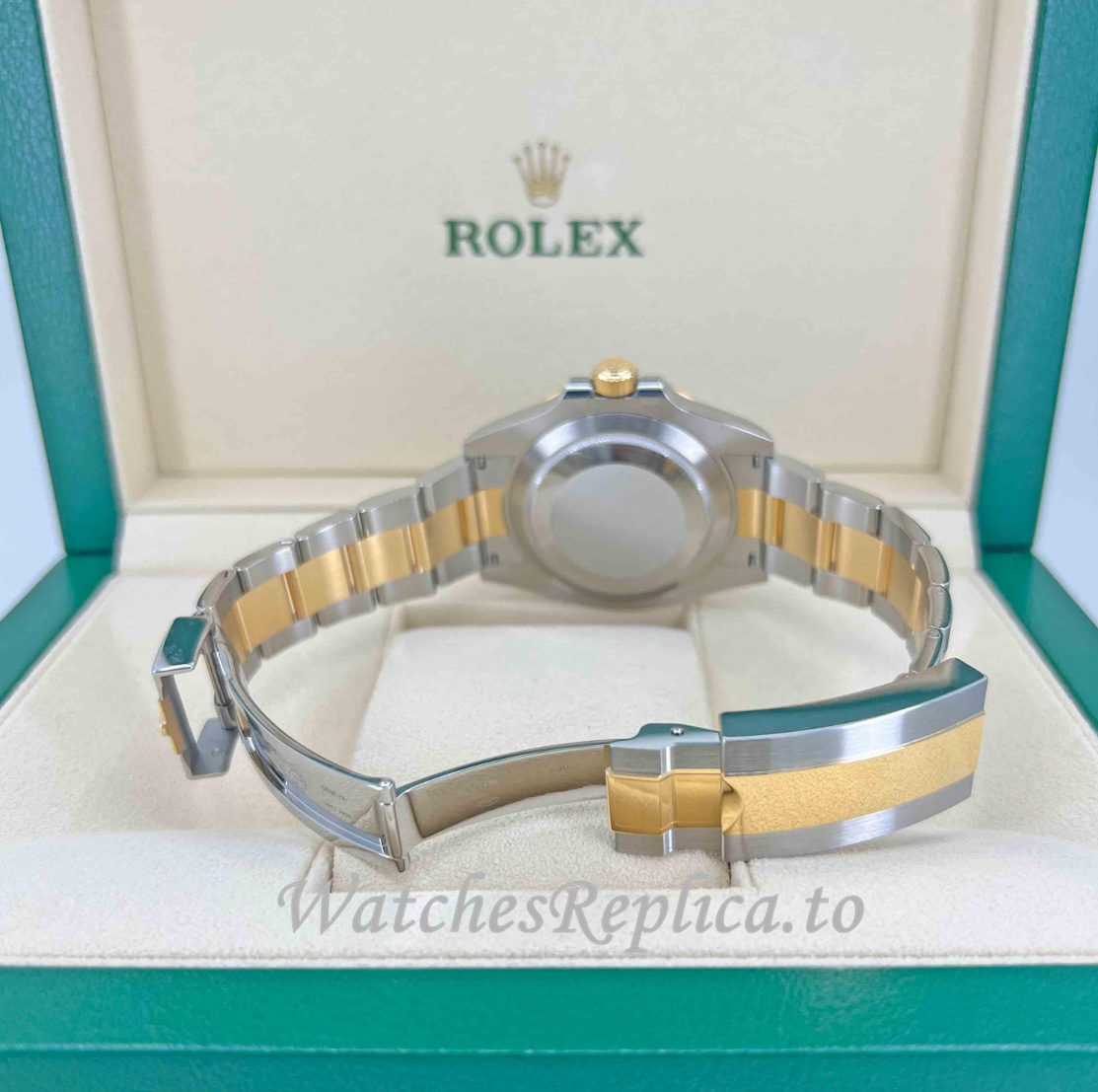Rolex Submariner Date Stainless Steel 18K Yellow Gold Blue Dial 126613LB 41mm - WatchesReplica.is