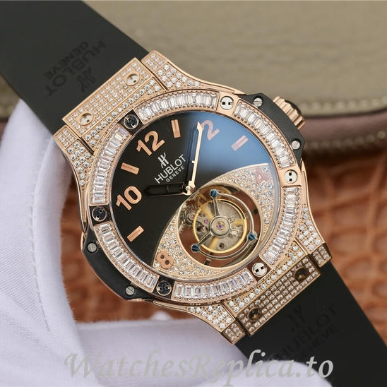 Hublot Replica Big Bang Rubber strap 44MM - WatchesReplica.is