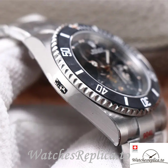 Swiss Rolex Oyster Perpetual 116610LN Replica Rubber strap 40MM - WatchesReplica.is