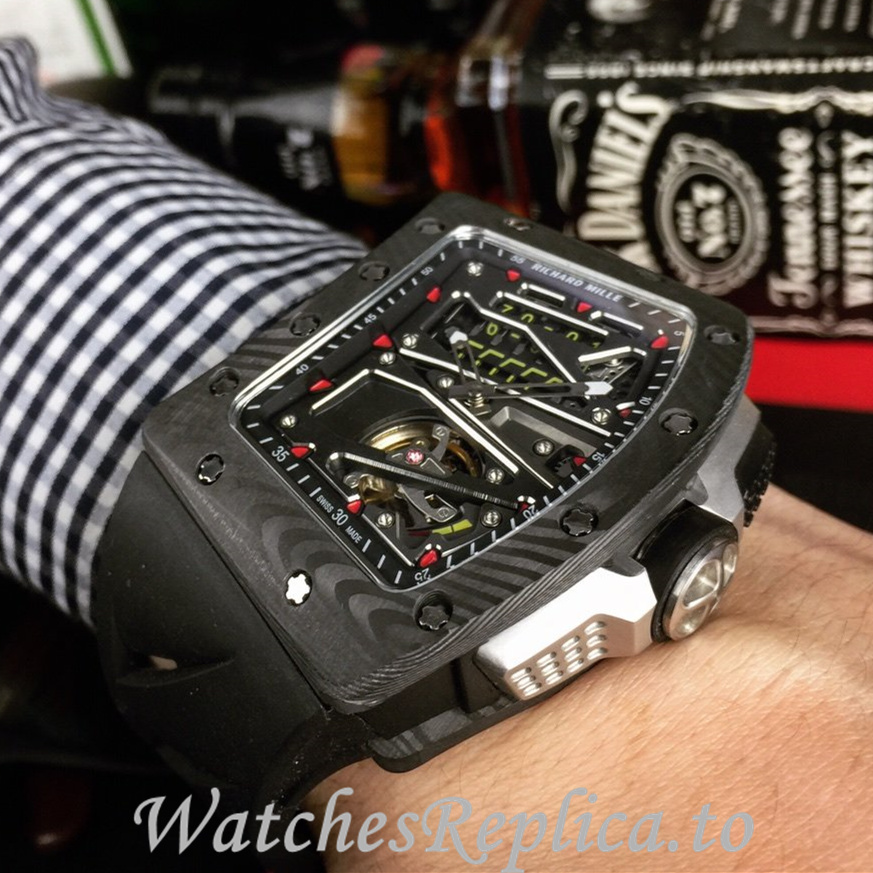 Richard Mille Replica RM70-01 Rubber strap 50MM - WatchesReplica.is