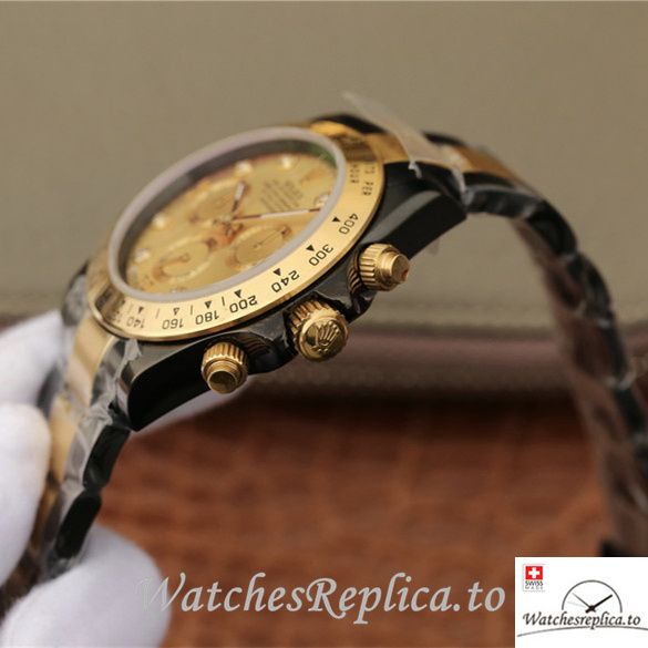 Swiss Rolex Daytona Replica 116598RBOW Stainless steel strap 40MM - WatchesReplica.is
