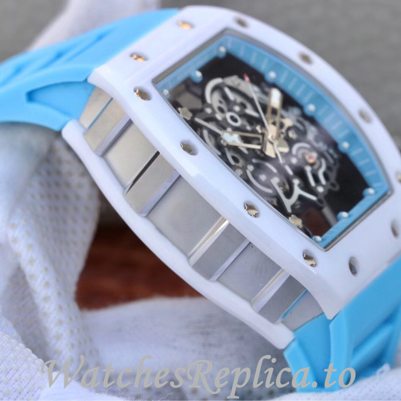 Richard Mille Replica RM055 Rubber strap 50MM - WatchesReplica.is