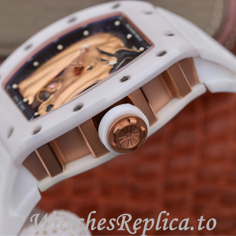 Richard Mille Replica RM52-02 Rubber strap 50MM - WatchesReplica.is