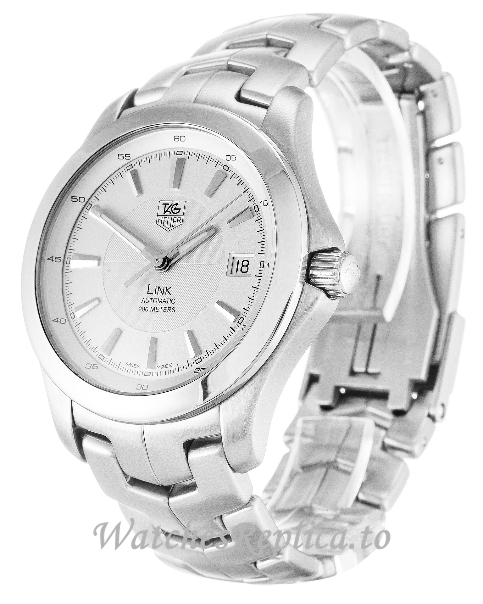 Tag Heuer Link White Dial WJF2111.BA0570 39 MM - WatchesReplica.is