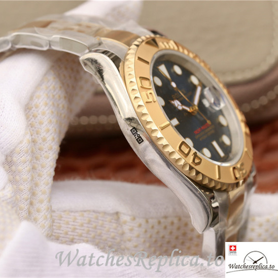 Swiss Rolex Yacht Master 168623 Stainless steel strap 40MM - WatchesReplica.is