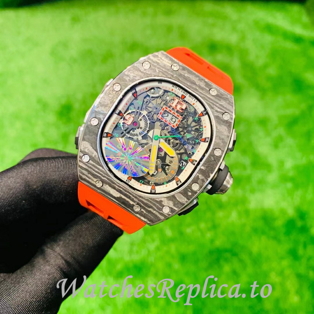 Richard Mille Replica RM62-01 Rubber strap 50MM - WatchesReplica.is