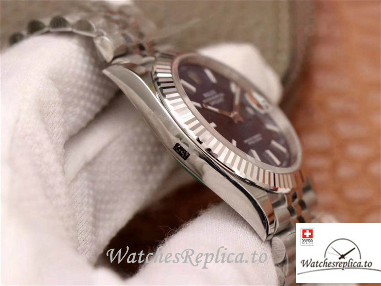 Swiss Rolex Datejust Replica 126334 001 Blue Dial 41MM - WatchesReplica.is