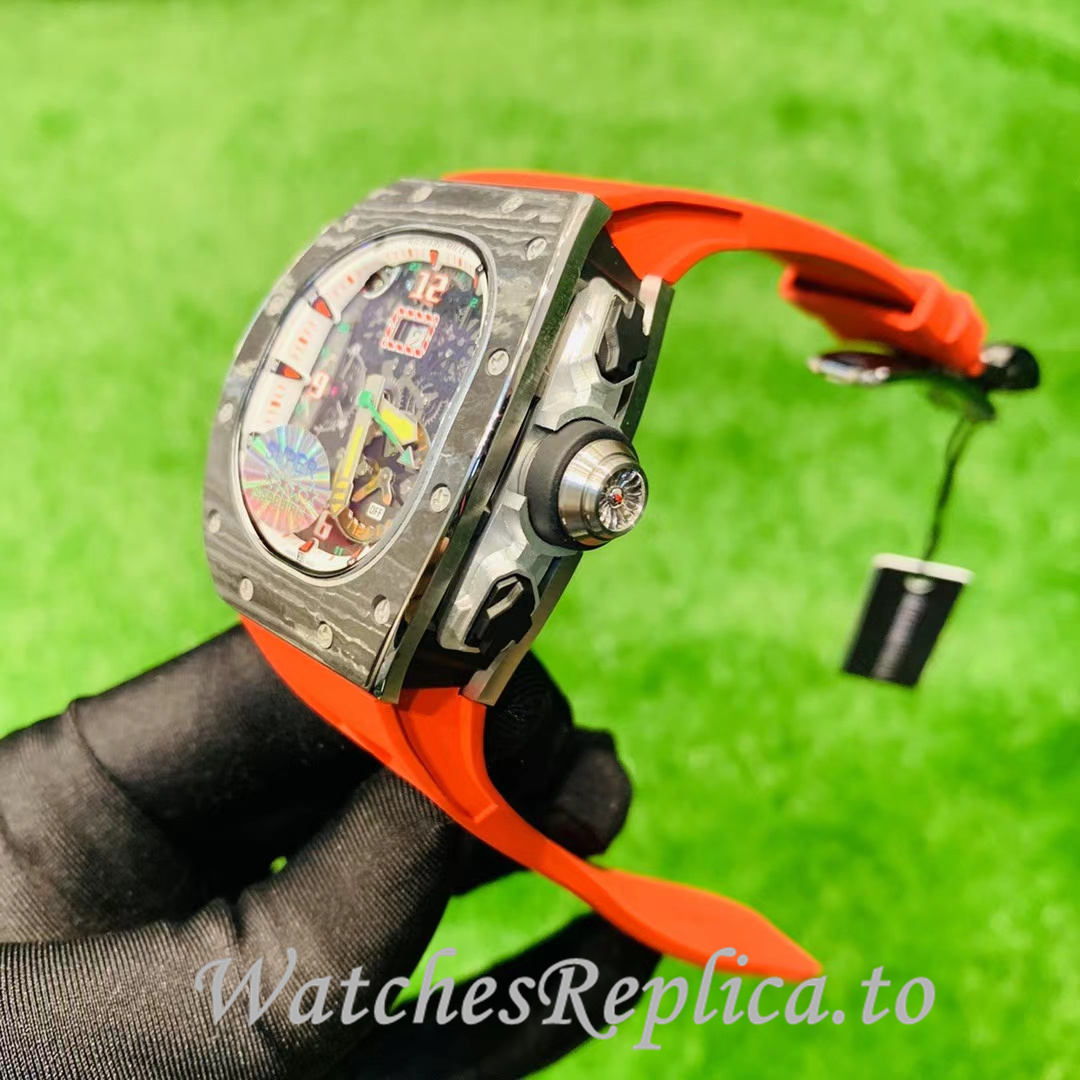 Richard Mille Replica RM62-01 Rubber strap 50MM - WatchesReplica.is