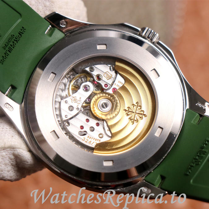 Patek Philippe Replica Aquanaut Rubber strap 40MM - WatchesReplica.is