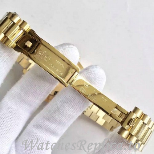 Swiss Rolex Day Date Replica 228348 Yellow Gold strap 40MM - WatchesReplica.is