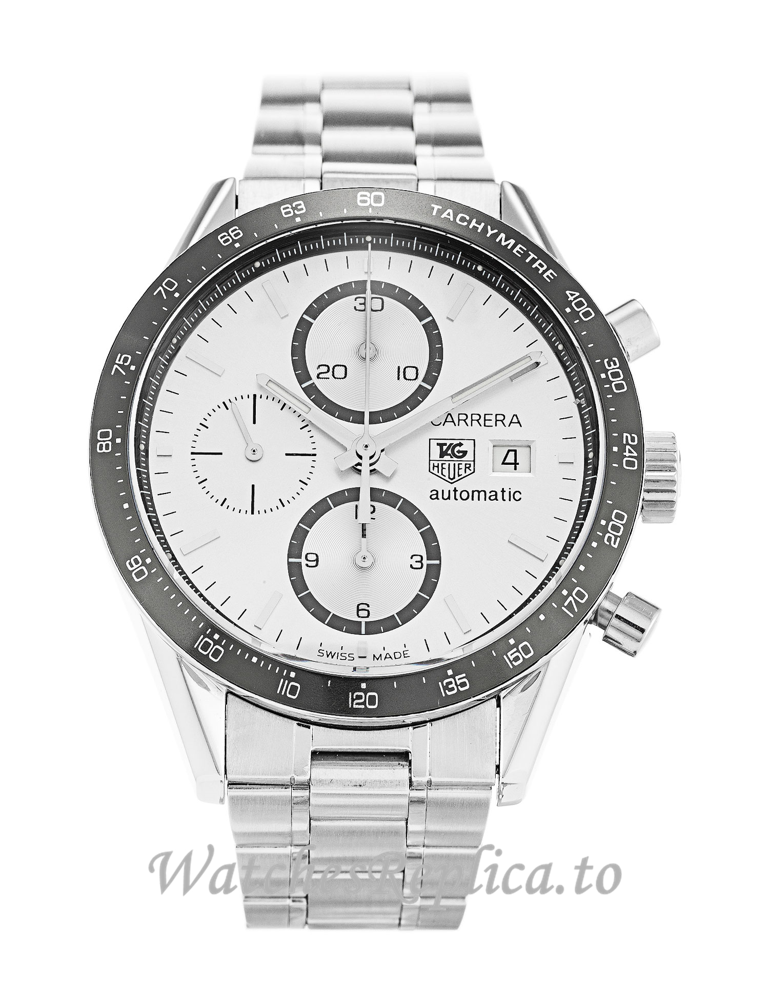 Tag Heuer Carrera Silver Dial CV2011.BA0786 41MM Automatic - WatchesReplica.is