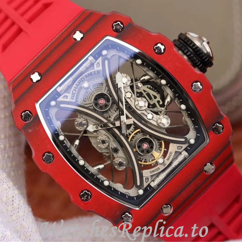 Richard Mille Replica RM53-01 Rubber strap 50MM - WatchesReplica.is