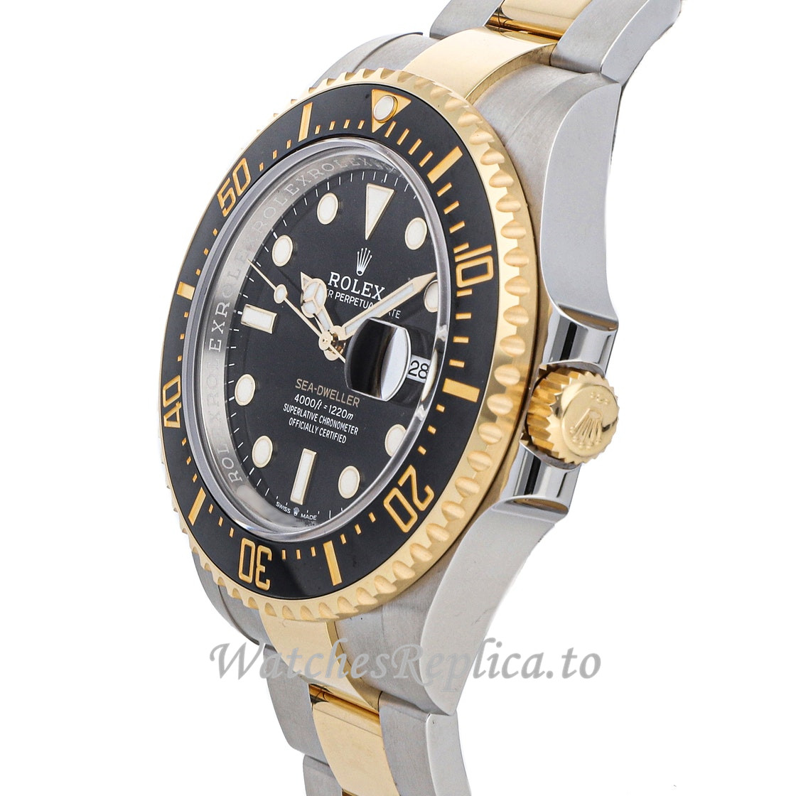 Replica Rolex Sea Dweller Deepsea 126603 0001 43MM - WatchesReplica.is