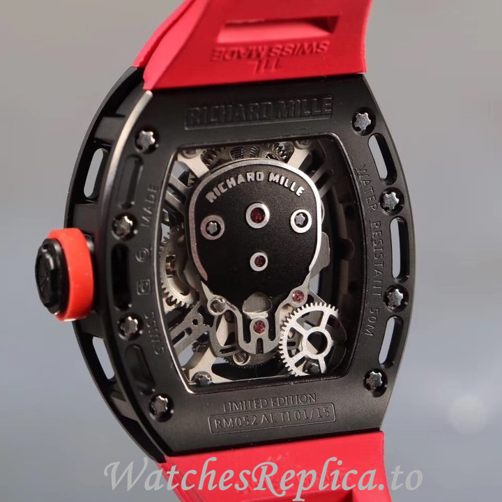 Richard Mille Replica RM052 Rubber strap 50MM - WatchesReplica.is