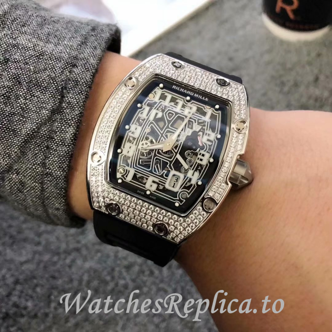 Richard Mille Replica RM67-01 Rubber strap 48MM - WatchesReplica.is