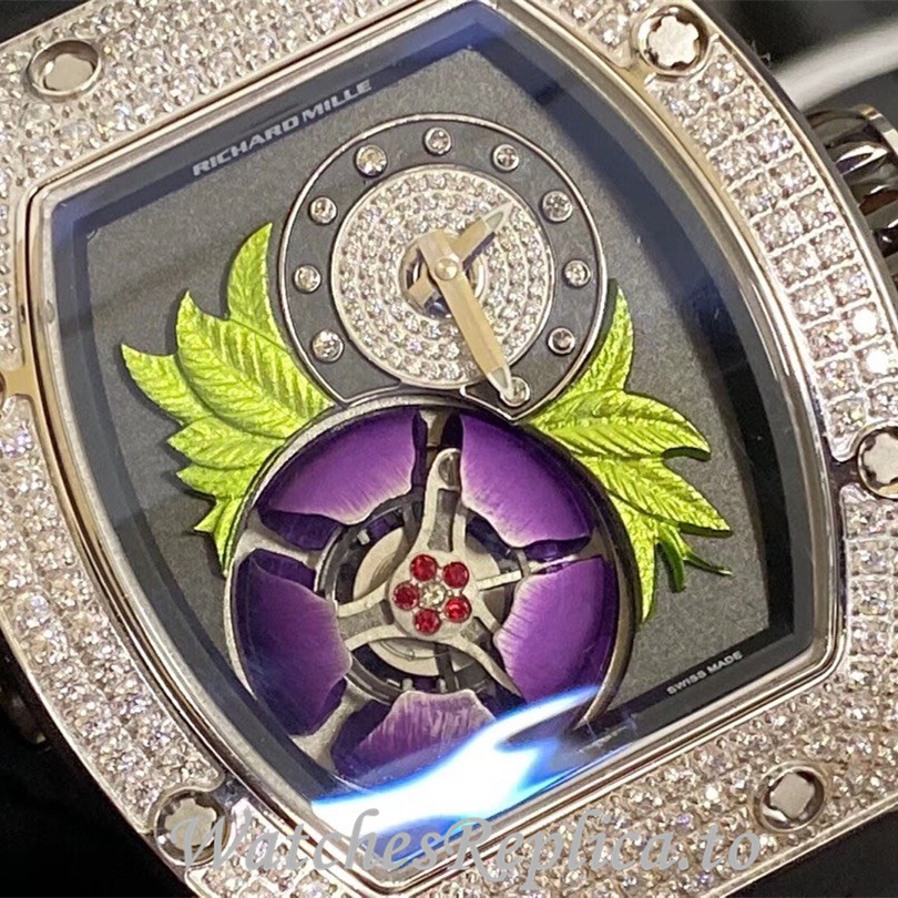 Richard Mille Replica RM19-02 Rubber strap 50MM - WatchesReplica.is