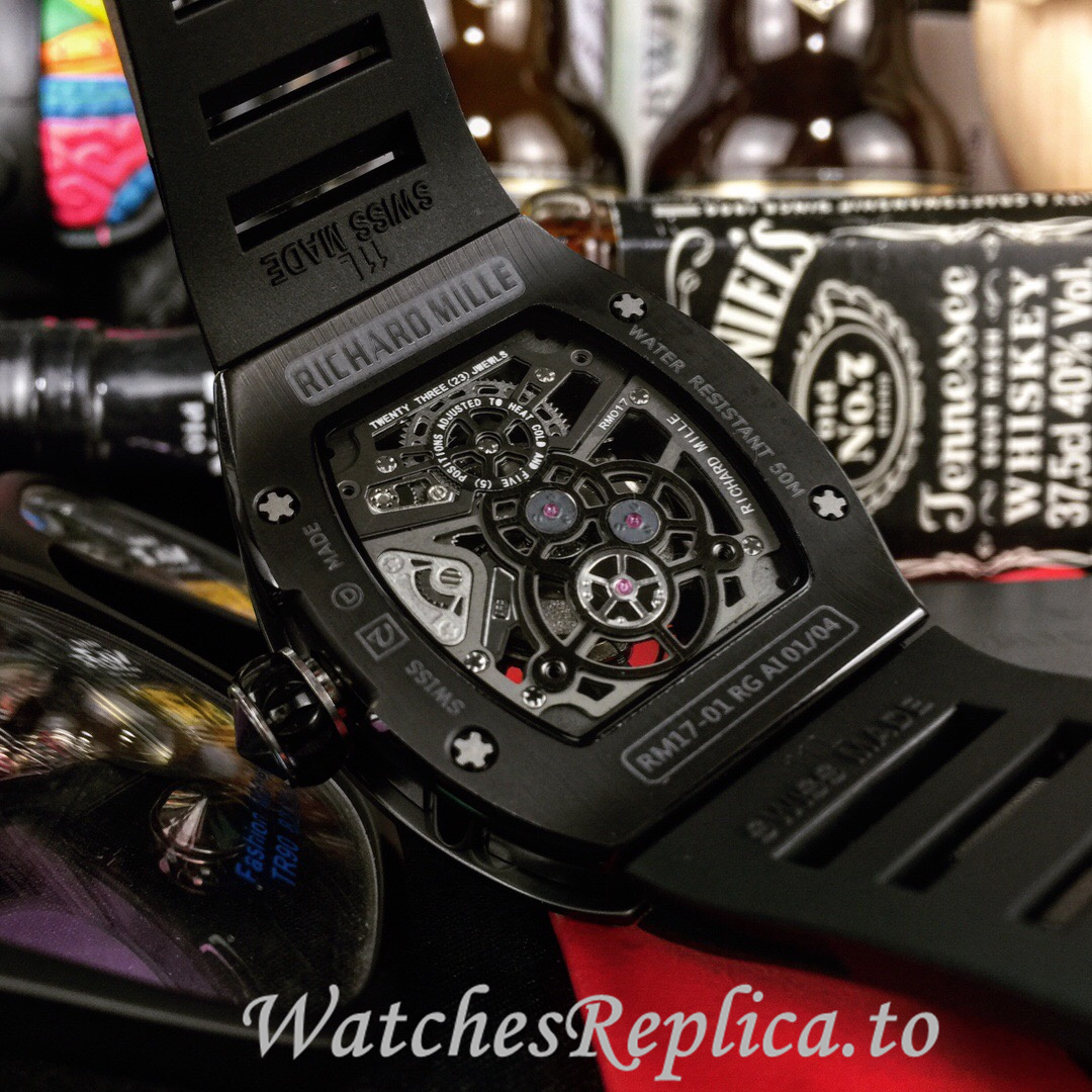 Richard Mille Replica RM17-01 Rubber strap 50MM - WatchesReplica.is