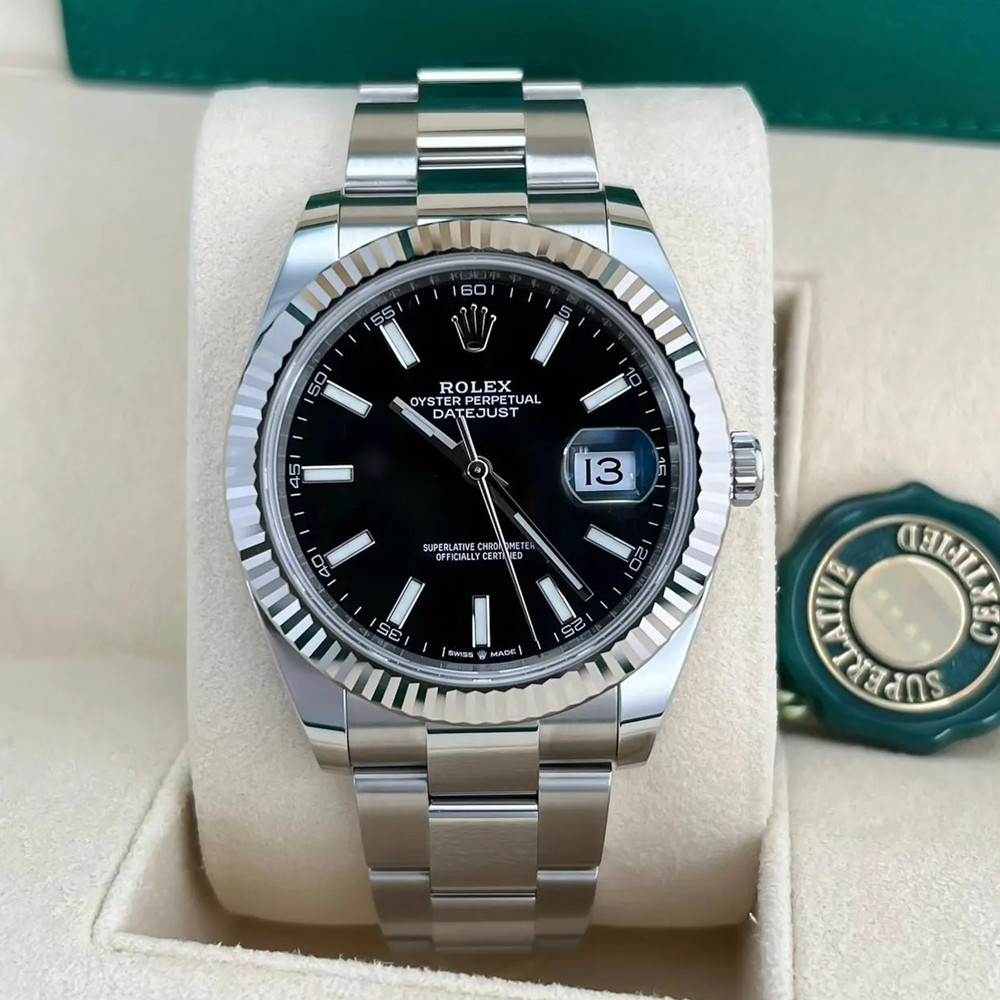 Replica Rolex Datejust m126334-0017 41MM - WatchesReplica.is