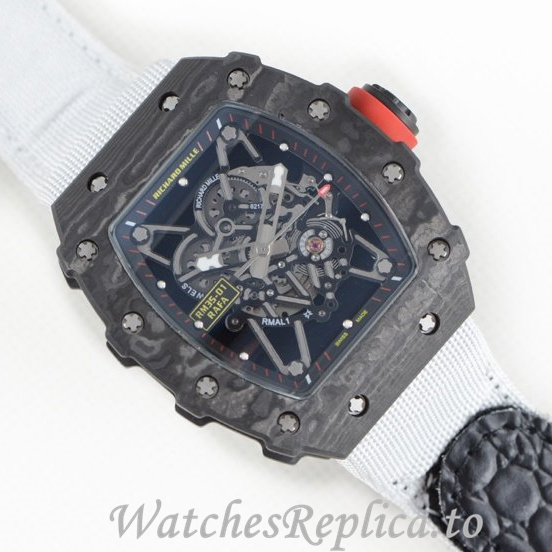 Richard Mille Replica RM35-01 Canvas strap 50MM - WatchesReplica.is