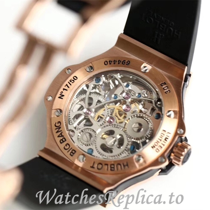 Hublot Replica Big Bang Series Rubber strap 44MM - WatchesReplica.is