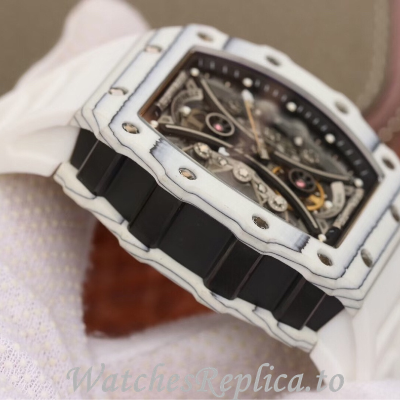 Richard Mille Replica RM53-01 Rubber strap 50MM - WatchesReplica.is