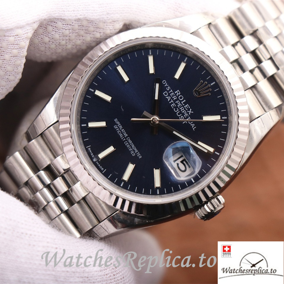 Swiss Rolex Datejust Replica 126233 Stainless steel strap 36MM - WatchesReplica.is