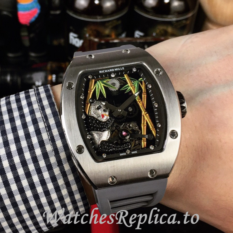 Richard Mille Replica RM26-01 Rubber strap 50MM - WatchesReplica.is