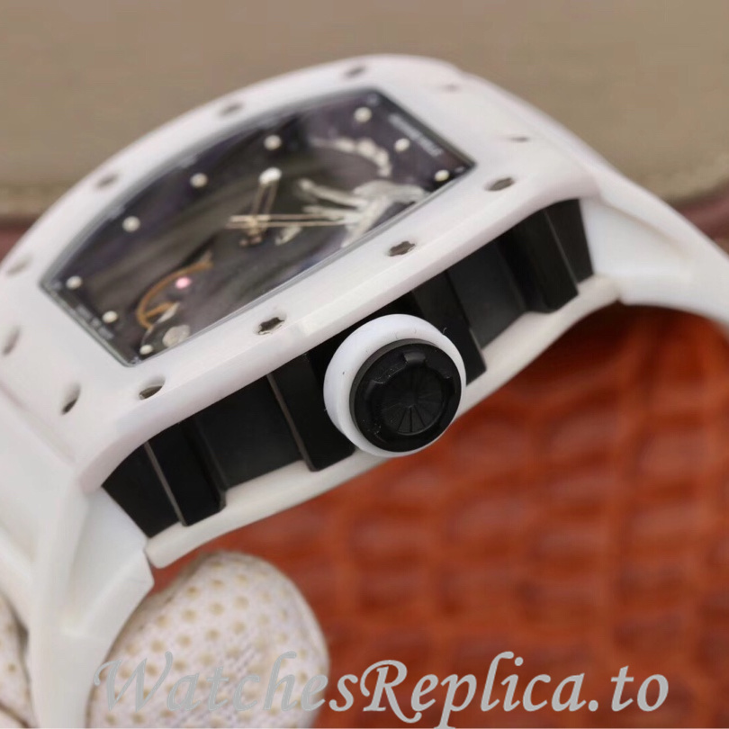 Richard Mille Replica RM52-02 Rubber strap 50MM - WatchesReplica.is