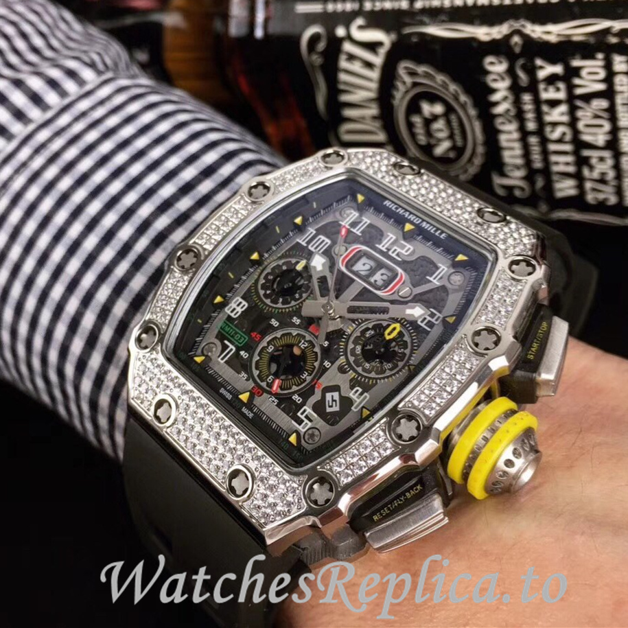 Richard Mille Replica RM11-03 Rubber strap 50MM - WatchesReplica.is