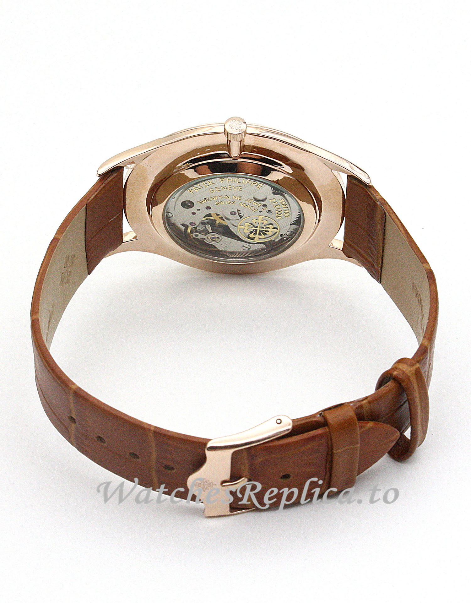 Patek Philippe Calatrava White Dial 5120J 38 MM - WatchesReplica.is