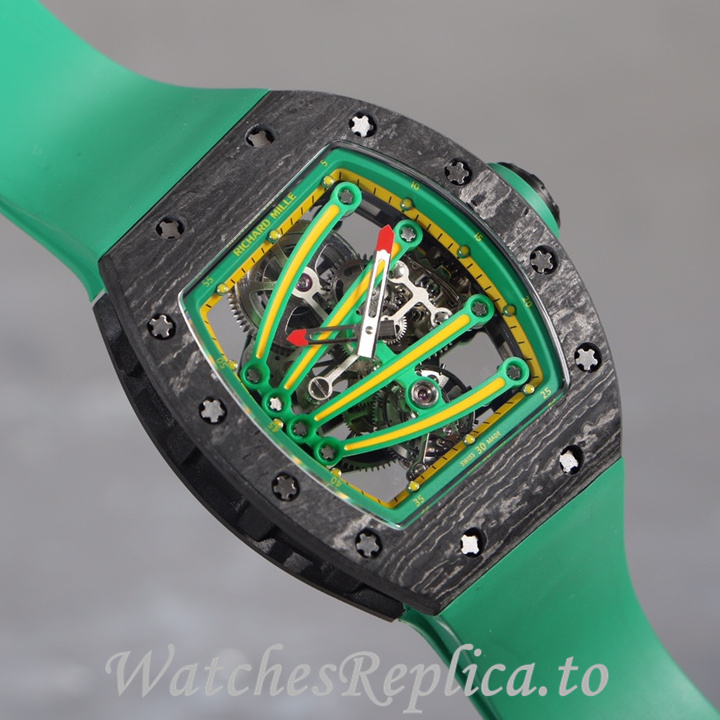 Richard Mille Replica RM59-01 Rubber strap 51MM - WatchesReplica.is