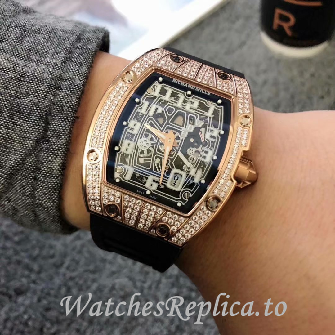 Richard Mille Replica RM67-01 Rubber strap 48MM - WatchesReplica.is