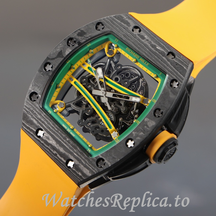 Richard Mille Replica RM61-01 Rubber strap 51MM - WatchesReplica.is