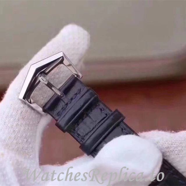 Patek Philippe Replica Complications 6102 Leather strap 44MM - WatchesReplica.is