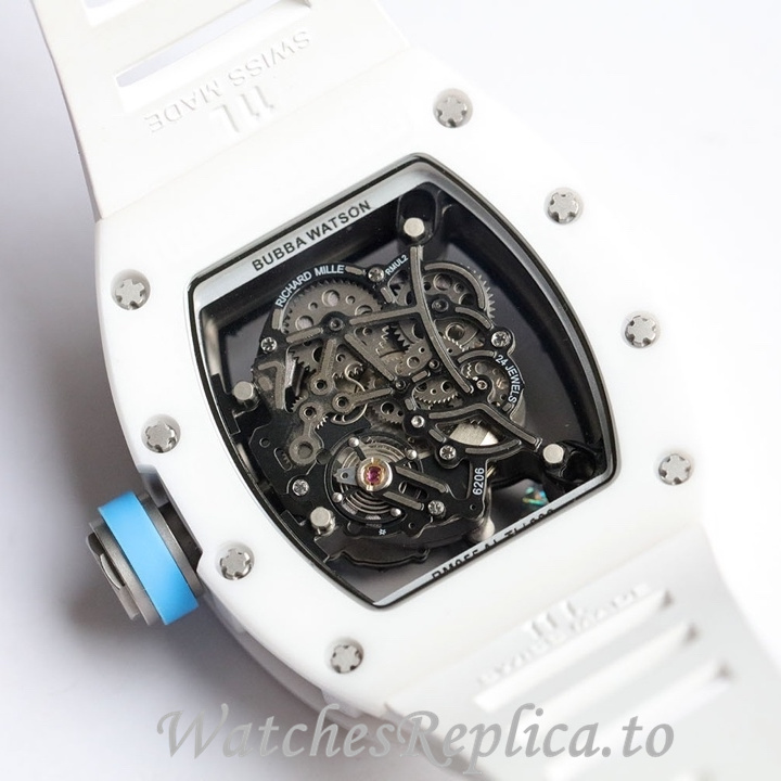 Richard Mille Replica RM055 Rubber strap 50MM - WatchesReplica.is