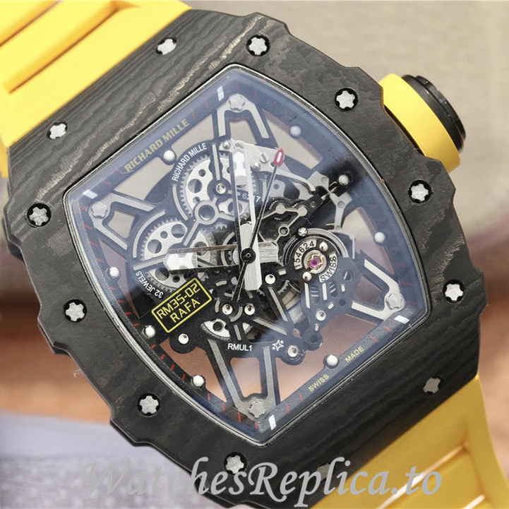 Richard Mille Replica RM035-02 Rubber strap 50MM - WatchesReplica.is