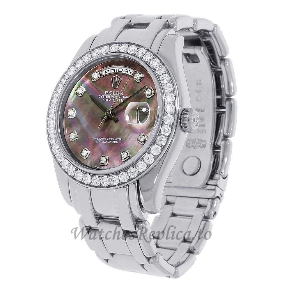 Rolex Replica Pearlmaster Datejust 29MM Watch 80299 - WatchesReplica.is