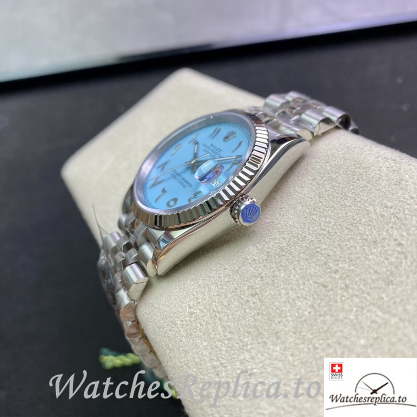Swiss Rolex Datejust Replica Stainless steel strap 41MM - WatchesReplica.is