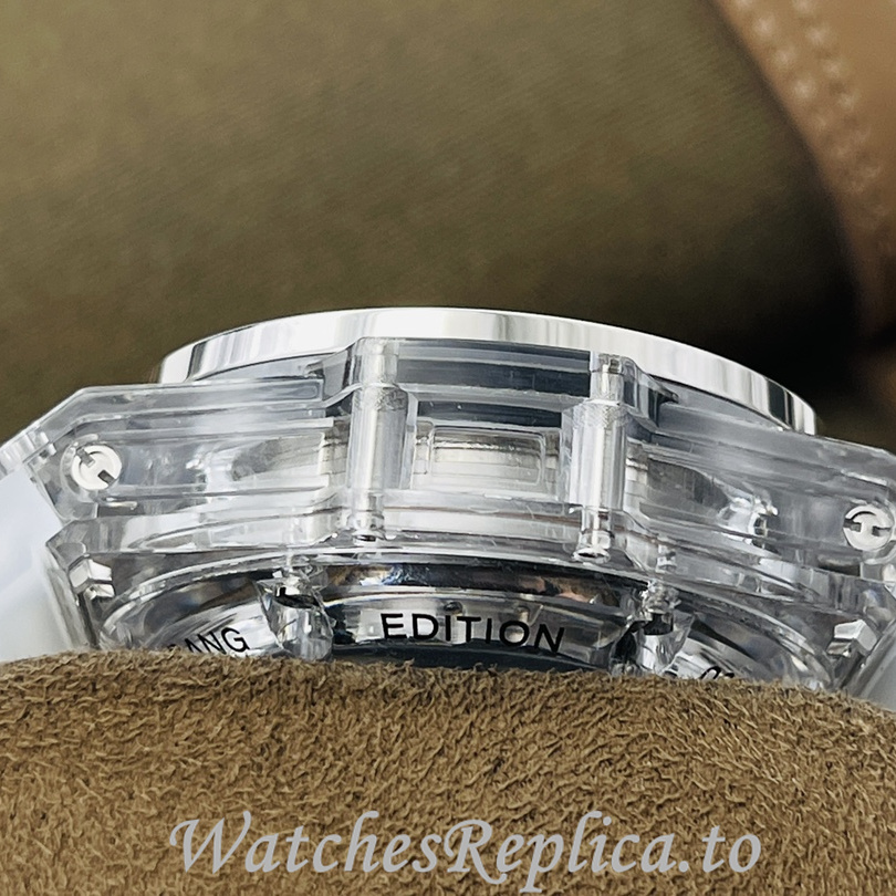 Hublot Replica 411.JX.4802.RT Rubber strap 45MM - WatchesReplica.is
