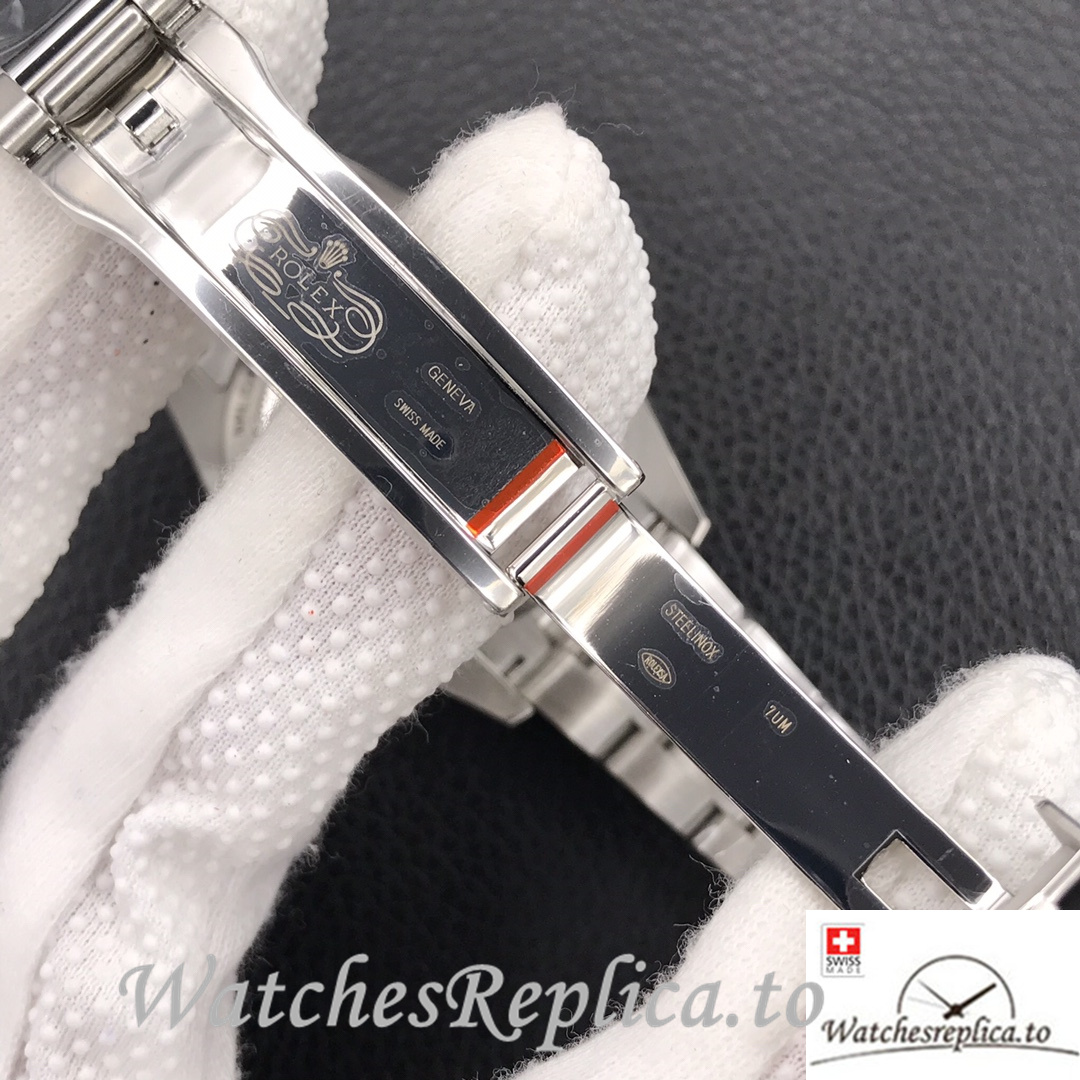 Swiss Rolex Milgauss Replica 116400 Stainless steel strap 40MM - WatchesReplica.is