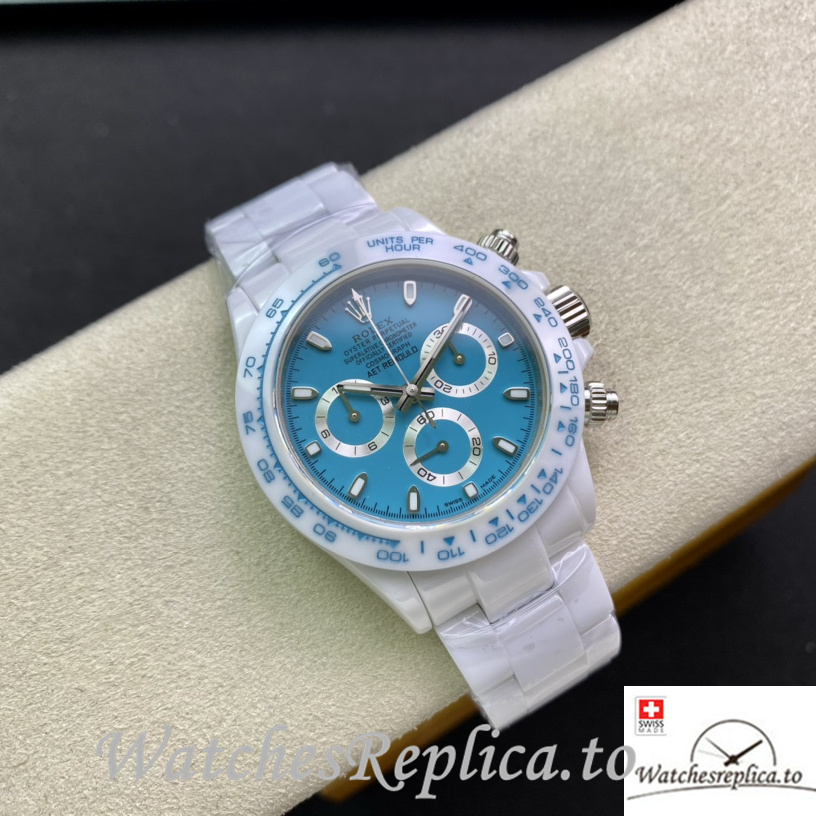 Swiss Rolex Daytona Replica Ceramics strap 40MM - WatchesReplica.is