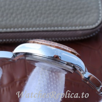Swiss Rolex Datejust Replica 178383 Stainless steel strap 31MM - WatchesReplica.is