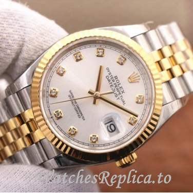 Swiss Rolex Datejust Replica 126233 Stainless steel strap 36MM - WatchesReplica.is