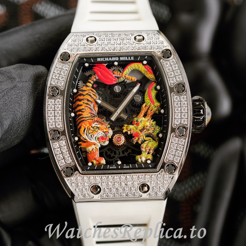 Richard Mille Replica RM51-01 Rubber strap 50MM - WatchesReplica.is